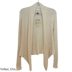 Sonoma Off-White Cream Cardigan